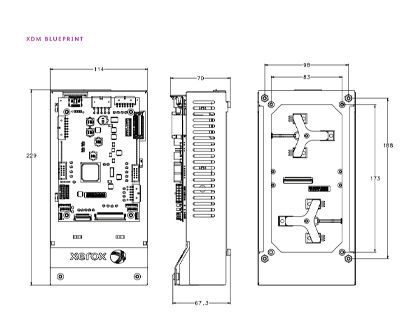 Modulo drive Xerox (XDM) serie W, HDMI