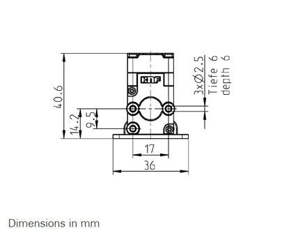 Pompa Fabrivu PML6316 - FF12KPDC-M / NFB30KTDCB 24V IP30