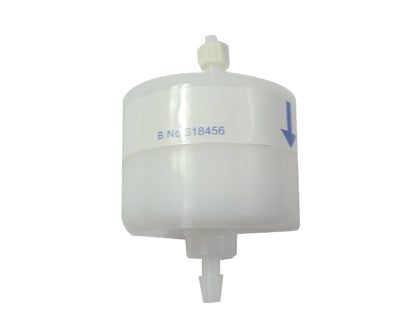 Filtre capsule blanc Zsupplies 5 microns avec raccord cannelé - 8089-0500-5-AA-N