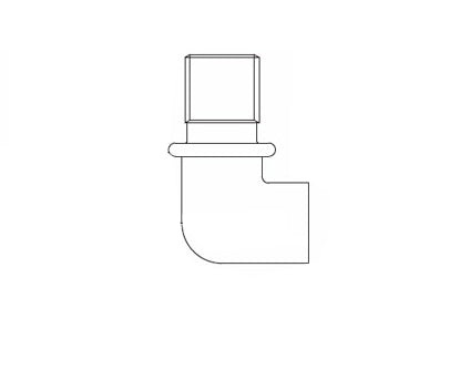 Zsupplies Filtre à capsule noir 10 micron Coude Jaco - 8089-1000-5-GG2-C