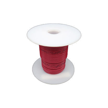 HOOK-UP STRND 18AWG RED 100 yards