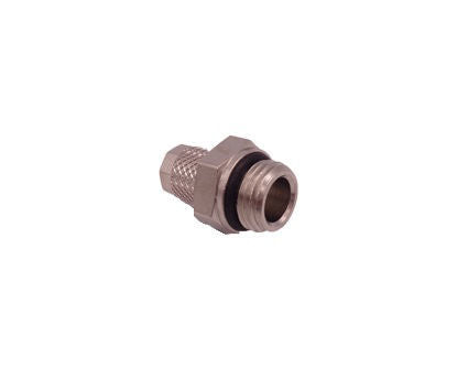 Raccord droit G 1/4"-6 x 4mm, nickel MS - CK 144 MSV