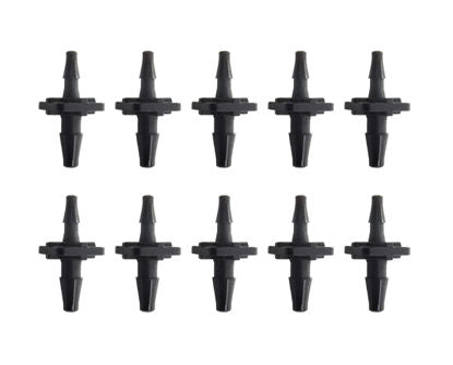 Raccord droit de réduction pour tubes DI 3,2 mm à 2,4 mm Nylon noir (100 p.)