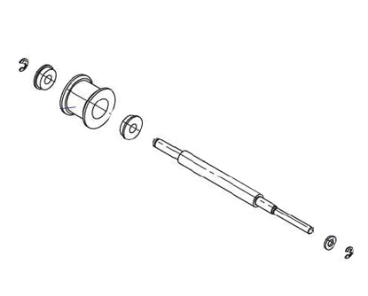 VJ-1604 Take Up Holder Roller - DG-40473