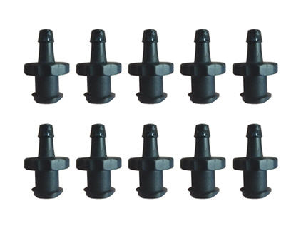 Female Luer Thread Style Barb 4.0mm ID Tubing Blank (20 pcs)
