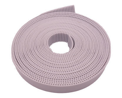 Cinghia PU Dentata Bianca Generica S2M 15mm (rotolo da 7,8m)