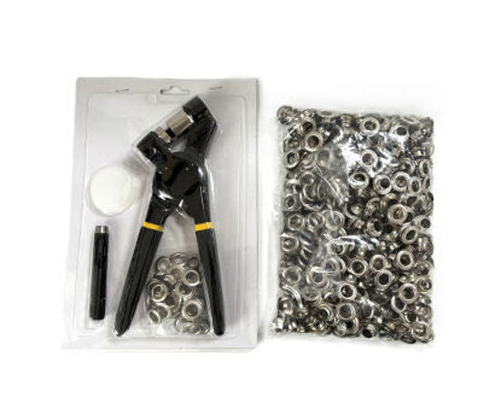Zsupplies Handheld Grommet Punch Tool Kit