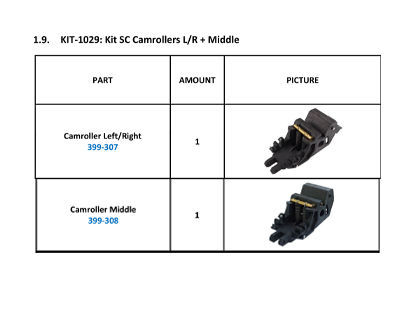 SummaCut ASSY, CAMROLLERBLOCK MID - KIT-1029