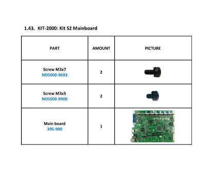 Kit Scheda Madre S2 - KIT-2000