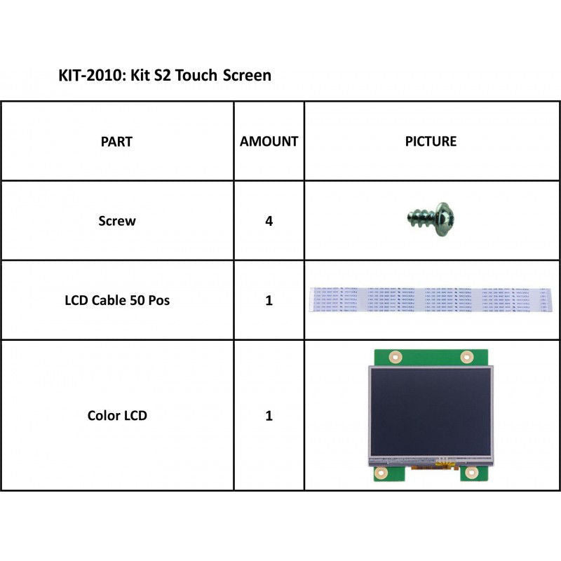 Summa Kit S2 Touch Screen - KIT-2010