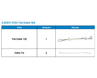 Summa KIT S/S2/S3 120 Flat Cable - KIT-2130