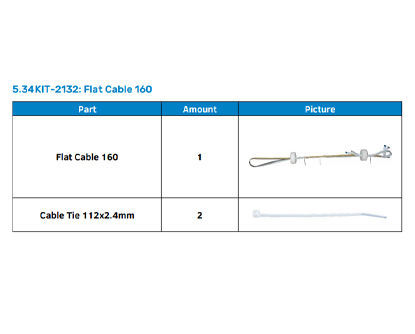 Summa KIT S/S2/S3 160 Flat Cable - KIT-2132