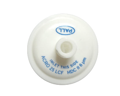 PALL Acro Disc Filter White 6 micron Luer - LCF-11100