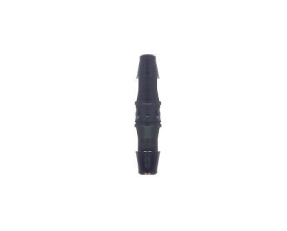 Raccord droit pour tuyau DI 1,6 Nylon noir (20 pces)