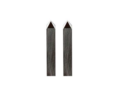 S3 Z10 Double Edged Carbide Drag Blade 50° Cutting Angle for Reflective Vinyl (2 pcs) - 3910301