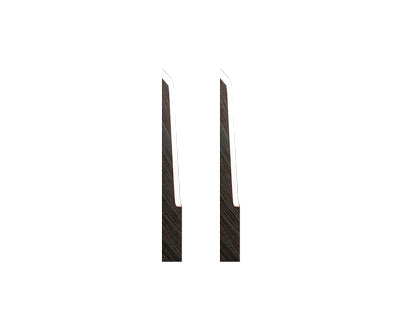 Lama oscillante in carburo S3 Z28 86° per materiali spessi (2 pezzi) - 3910318