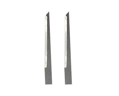 Lama oscillante in carburo S3 Z29 angolo di taglio 86,5° per materiali spessi (2 pz) - 3910319