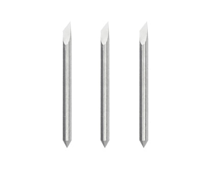 Lama in Carbonio Girevole 0,5 mm Offset per Vinile Fluorescente (3 pz) - SPB-0007