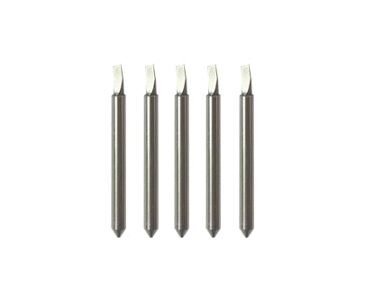 Set lame in carburo 25° angolo, offset 0,25mm (Cappuccio giallo, 5 pz) - VC-CBYE5