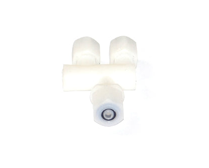 Connecteur en Y résistant aux solvants (DI : 2 mm, DE : 3 mm)