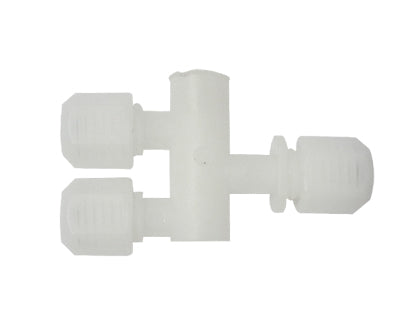 Connecteur en Y résistant aux solvants (DI : 3 mm, DE : 4 mm)