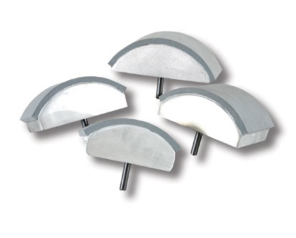 STAHLS Platine inferiori intercambiabili - 9cm x 16cm per pressa termica per cappelli