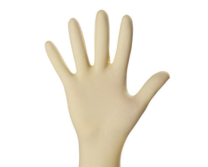 Guanti in lattice resistenti ai solventi (50 coppie)