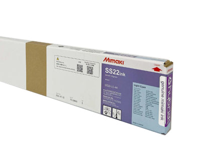 Inchiostro solvente Mimaki SS22 (cartuccia 440 ml) Ciano Chiaro - SS22-LC-44
