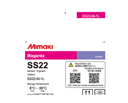 Inchiostro Solvente Mimaki SS22 (sacca 1000ml) Magenta - SS22-M-1L
