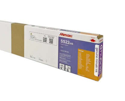 Inchiostro solvente Mimaki SS22 (cartuccia da 440 ml) Arancio - SS22-OR-44
