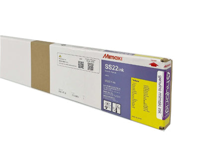 Mimaki SS22 Solvent Ink (440 ml cartridge) Yellow - SS22-Y-44