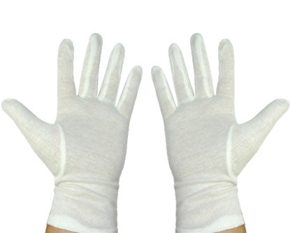 Guanti in cotone (2 pz)