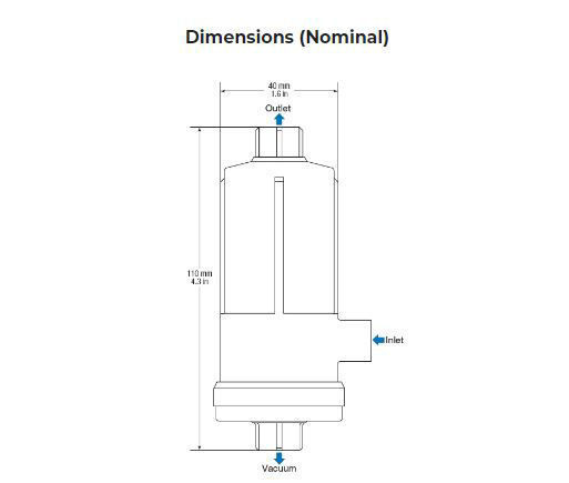 UltiFuzor™ 41110 Series Modulo Degas