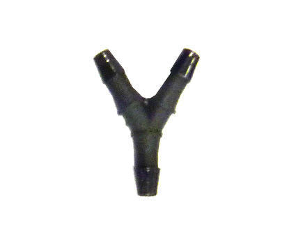 Raccordo a Y per tubi ID 1.6MM Nylon nero (20 pz)