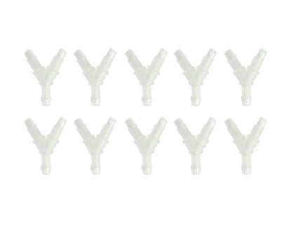 Raccord en Y avec raccords série 400, tubing Ø int. 1/16" (1,6 mm) (20 p.)