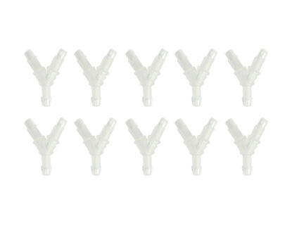 Raccord en Y avec raccords série 400, tube DI 1/16" (1,6 mm) - 100 pièces