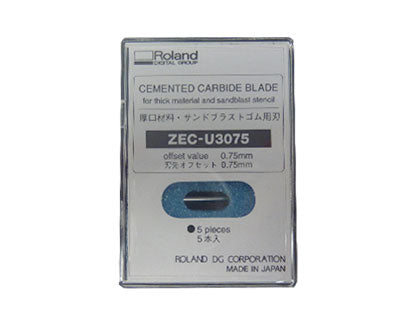 Roland Cemented Carbide Cutters for Thick Material (5 pcs) - ZEC-U3075